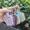 PU Leather Pet Hair Key Chain Portable Memorial Key Chain Pet Hair Storage Bag  Pet Loss Memorial