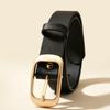 Internet celebrity popular fashion versatile women's belt simple style high sense pin buckle belt women's decorative jeans belt