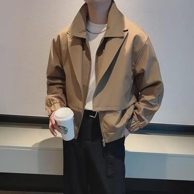Veste ample style japonais-coréen pour homme, tendance printemps/automne 2024