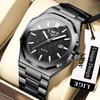 Quartz Watches For Men Fashion Business Date Chronograph Clock Male Outdoor Sport Waterproof Luminous Man Wristwatch