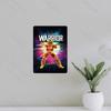 Gorgeous Ultimate Warrior Always Believe Metal Wall Art, with Its 8x12 - inch Dimensions, a Stunning Wrestling Poster