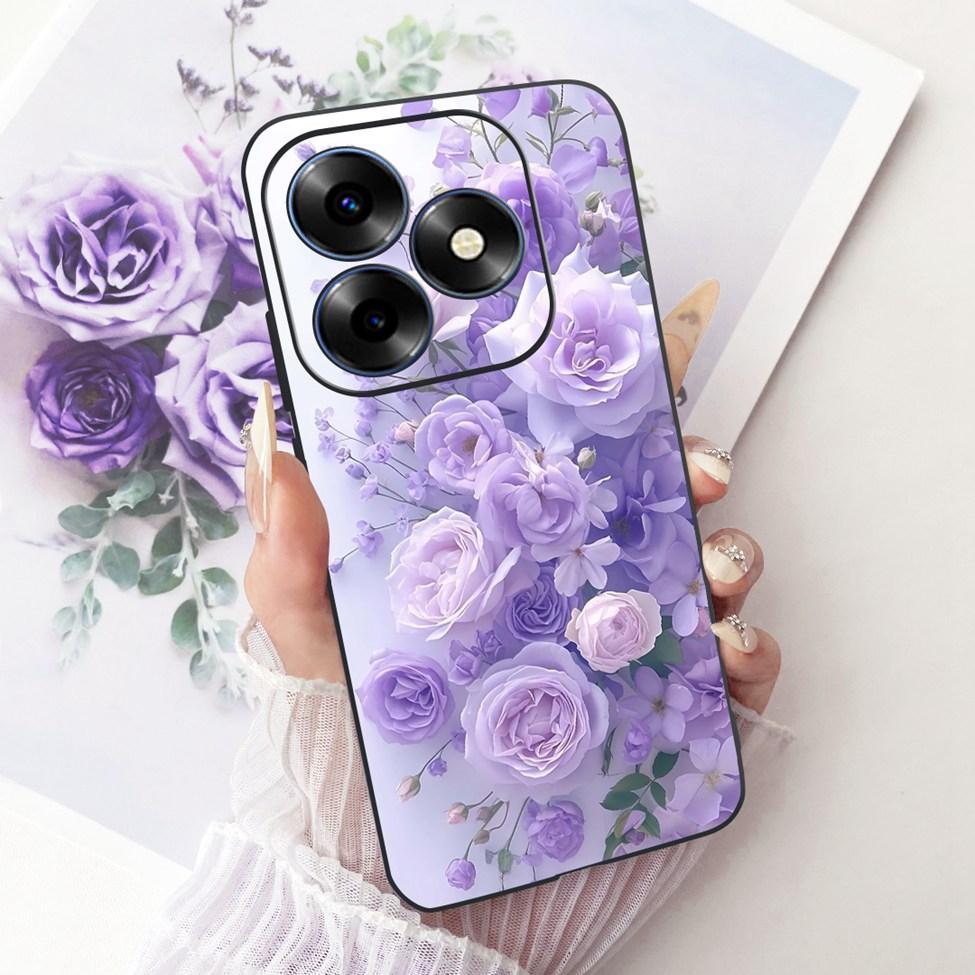 Phone Case For ITEL S23 Plus Cover S681LN Silicone Cute Cat Fashion Funny Cool Painted Casing For ITEL S23+
