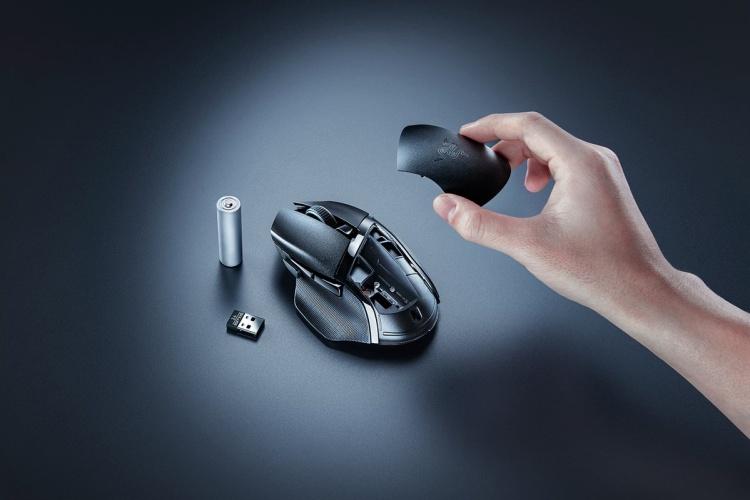 Mouse Gamer Sem Fio Razer Basilisk V3 X Hyperspeed, Bluetooth, Óptico 18000 Dpi, Preto