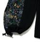 [go slow caravan] 352613 Air-Spun Fleece Drawn Mix TRA Sweatpants, Black, Size L