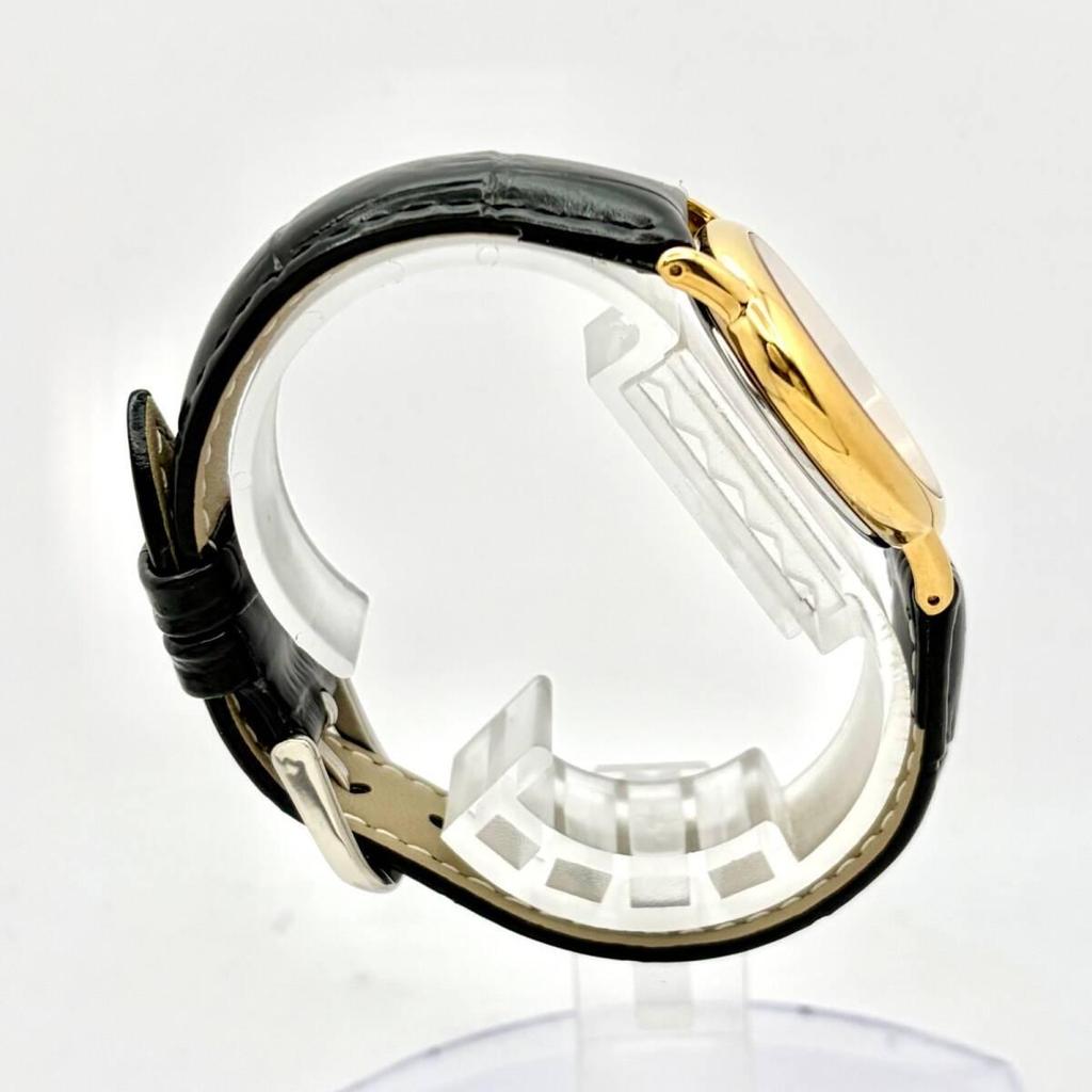 Used [New Battery] SEIKO Avenue Ladies Watch Gold 7N01-6D50 410293 New Belt