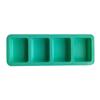 Stampo Rotondo per Sapone Fatto a Mano DIY Stampo Quadrato in Silicone per Sapone, Lozione, Barrette Shampoo per Bombe da Bagno, Sapone Luffa-Decor