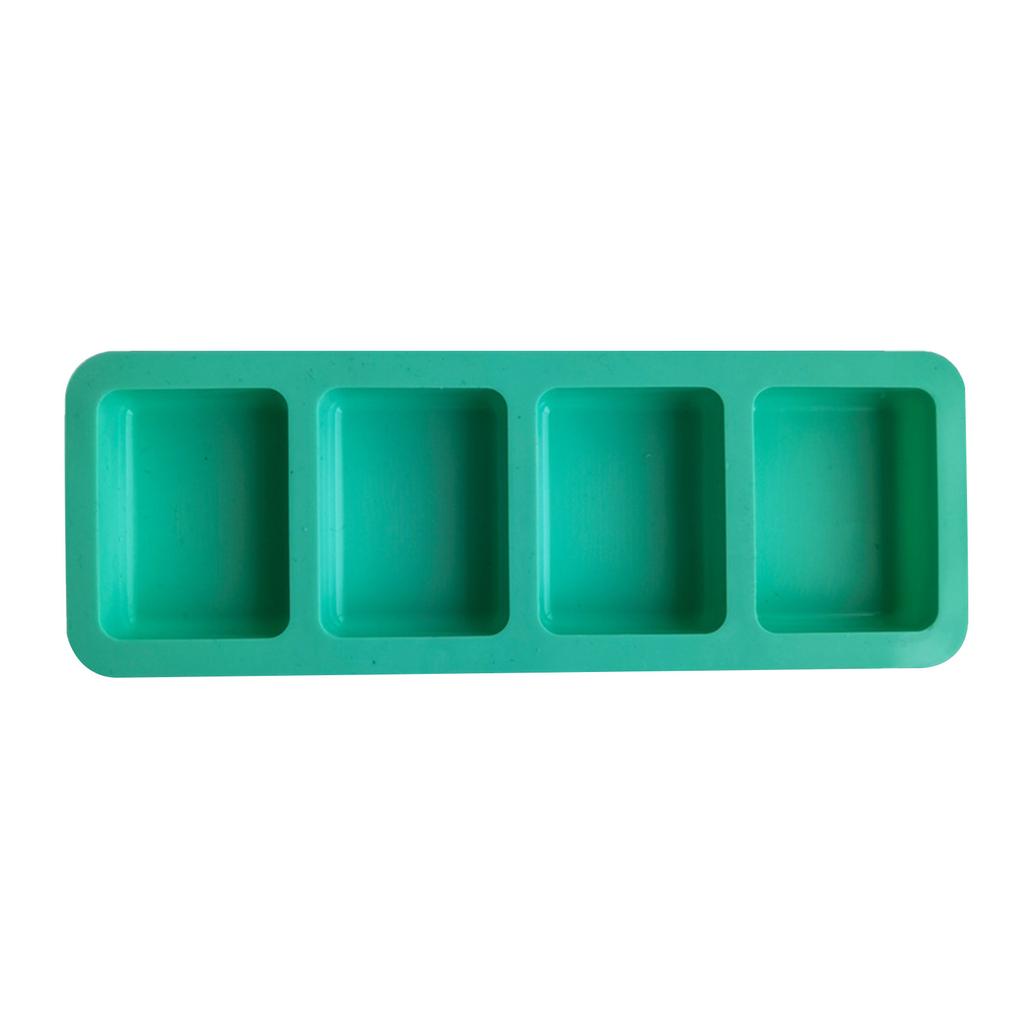 Stampo Rotondo per Sapone Fatto a Mano DIY Stampo Quadrato in Silicone per Sapone, Lozione, Barrette Shampoo per Bombe da Bagno, Sapone Luffa-Decor