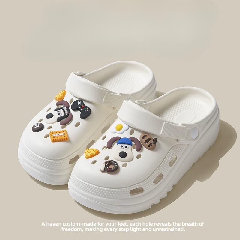 

Холодные тапочки ЭВА женские летние уличные перфорированные туфли противоскользящие и без запаха для ног ванная комната дом жизнь в помещении 40-41