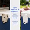 2 Set Plastic Ice Chest Latch Repair Cooler Lid Latch Parts for Igloo 50-165 Qt Coolers For Coolers