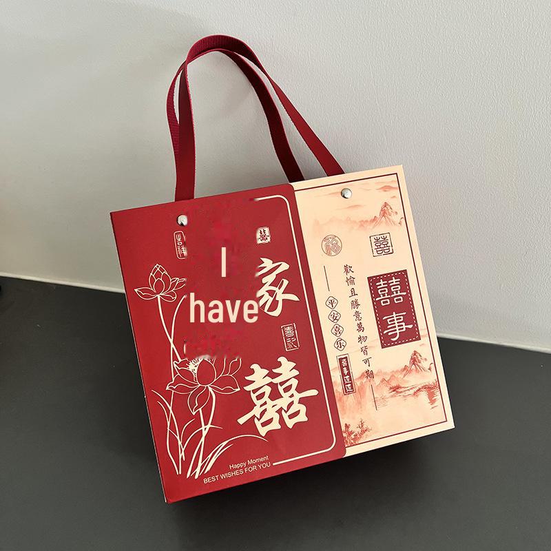 Portable Wedding Favor Candy Gift Box - Empty Drawers for Elegant Presentation