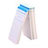 90er Pack Stempelkarten Stempelkarten Monatlich 2-seitig 18 * 8,4cm für Mitarbeiter Anwesenheit Stempeluhr Zeiterfassung