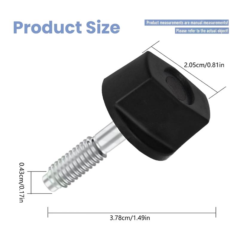 Air System Adjustment Knobs Plastic & Steel Build Replacements Handle Easy To Use For Small Engines For BS790697 407000