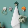 Wandhaken im nordischen Stil, Muschelform, stanzfreier, starker Klebehaken, nahtloser Klebehaken für Badezimmer und Küche