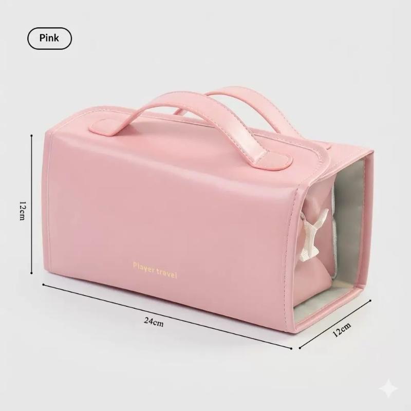 2026 New Detachable Foldable Makeup Bag Large Capacity Storage Bag Women'S Handheld Travel Bag Portable For Outings