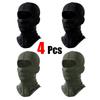 1pc/2pcs/4pcs Elasticity Breathable Balaclava Hat Cycling Full Face Mask Outdoor Ski Motorcycle Mask Scarf Helmet Inner Cap