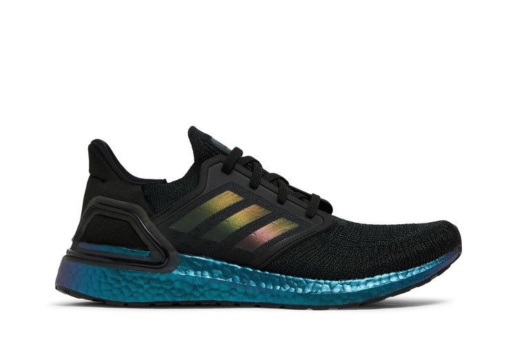 adidas UltraBoost 20 'Black Signal Cyan'