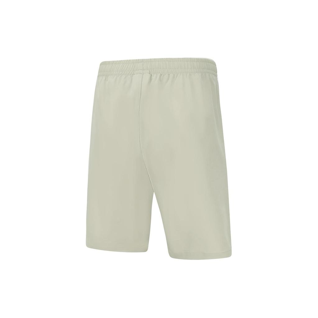 Li-Ning Solid Color Low Waist Moisture Wicking Breathable Casual Shorts Men Shorts Lime AKSU469-9