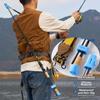 Protection Fishing Rod Holder Elastic Fishing Pole Clip Fishing Rod Cover Outdoor Fishing