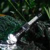 Powerful LED Flashlights Type-c Rechargeable Telescopic Zoom Tactical Torch Built-in Battery for Camping Emergency Lamp