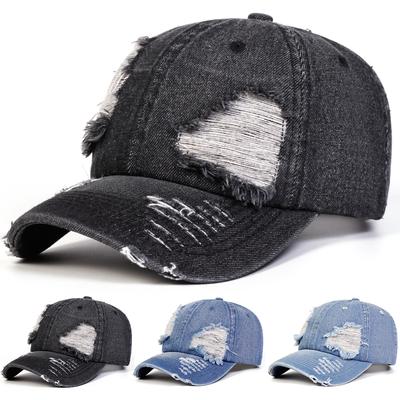 Unisex Broken Cowboy Baseball Caps Spring And Autumn Outdoor Adjustable Casual Hats Sunscreen Hat Sports Cap