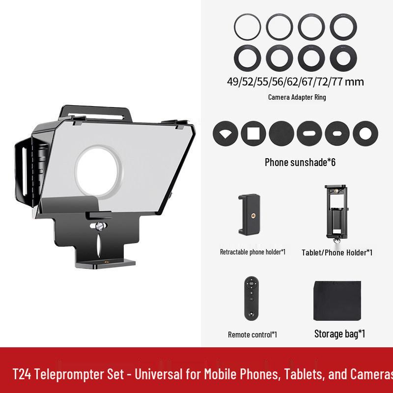 Ruifutu Přenosný teleprompter pro DSLR a mobilní zařízení