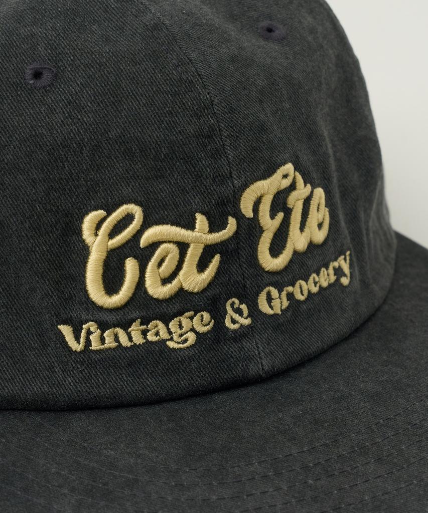 Ssettette Vintage 90S Volume Og Logo Cap_Charcoal
