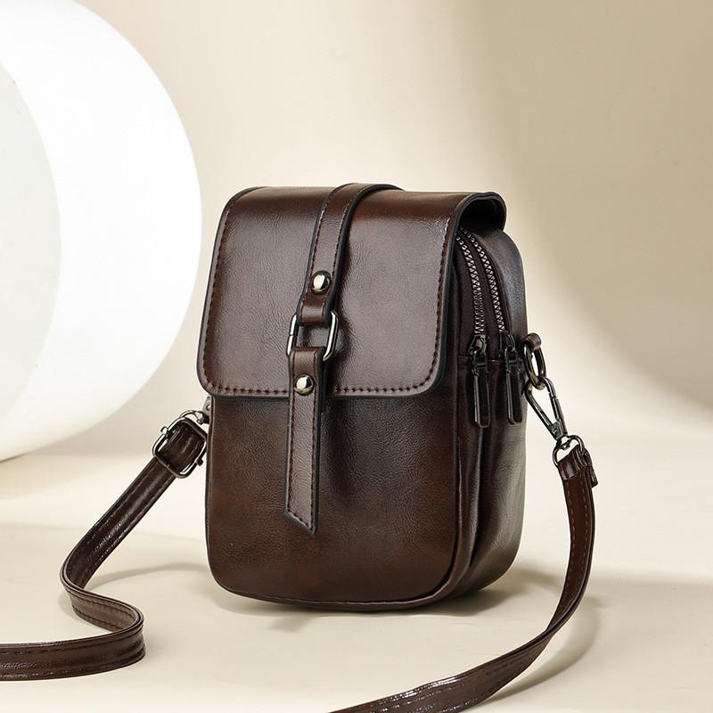 Mini Crossbody Stylish Bag For Women With Unique Lock Design Perfect For Everyday Use