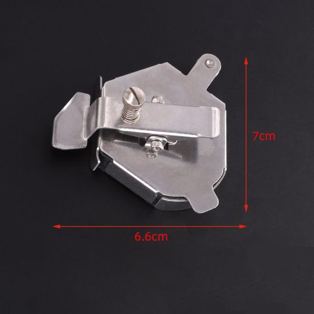 

Новый многофункциональный магнитный направитель шва Защита от давления Направитель для круглого шва Линейка Прижимная лапка для швейной машины серебряный