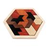 Šestihranné mimozemské šachy Tangram Puzzle Brainstorming 11dílné blokové puzzle Puzzle Klasické puzzle dětské hračky