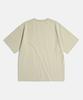 ESPIONAGE Minimal Logo Heavyweight Tee Sand