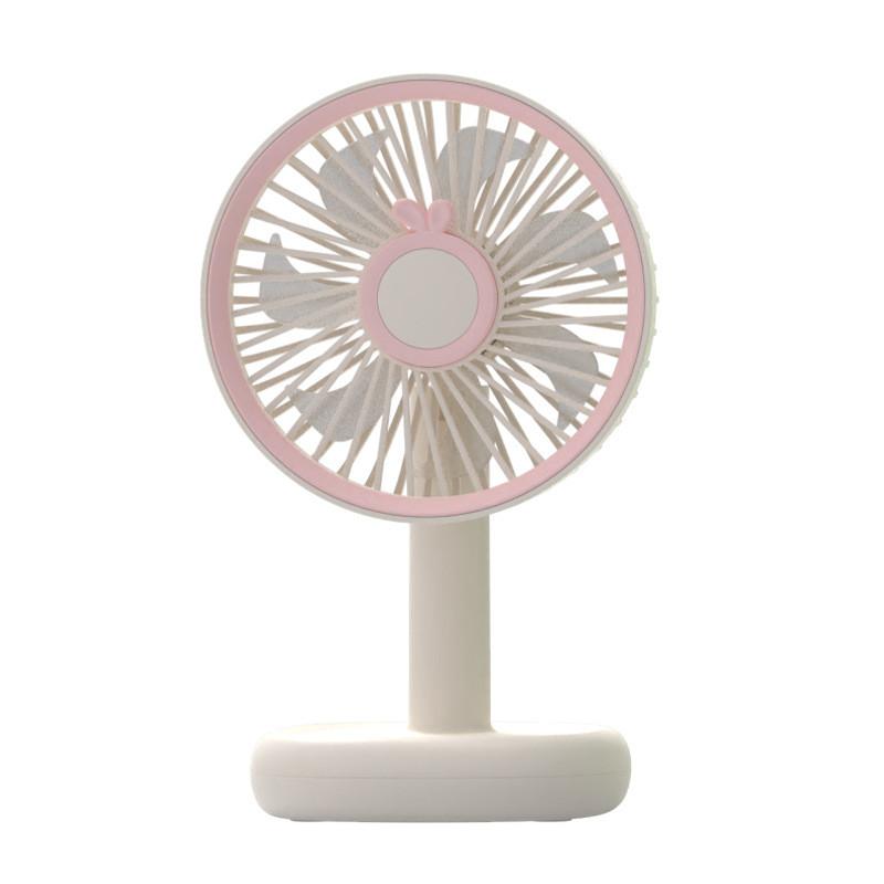Usb Desktop Fan For Office And Student Dorm Rooms With Rechargeable Battery And Quiet Operation