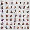 50 Cute Off-road Motorcycle Graffiti Stickers, Stationery Stickers, Water Cups, Notebooks, Waterproof Decorative Stickers