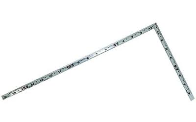 Shinwa Sokutei Curved Front and Back Scale Equivalent Red 1 Shaku 6 Sun 10561 Scale, Scale, Numbers, Silver,