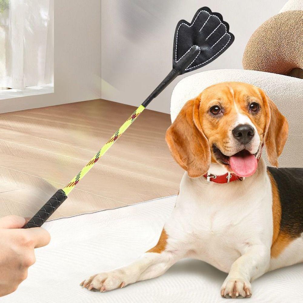 Palm Shape Dog Training Whips Random Color Pet Training Stick Flirt Pole  Exercise Training