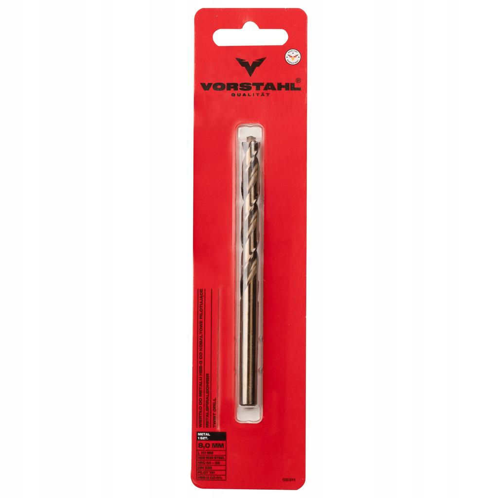 HSS-G CO Cobalt PILOT METAL DRILL > 4.2mm X 75mm < Vorstahl