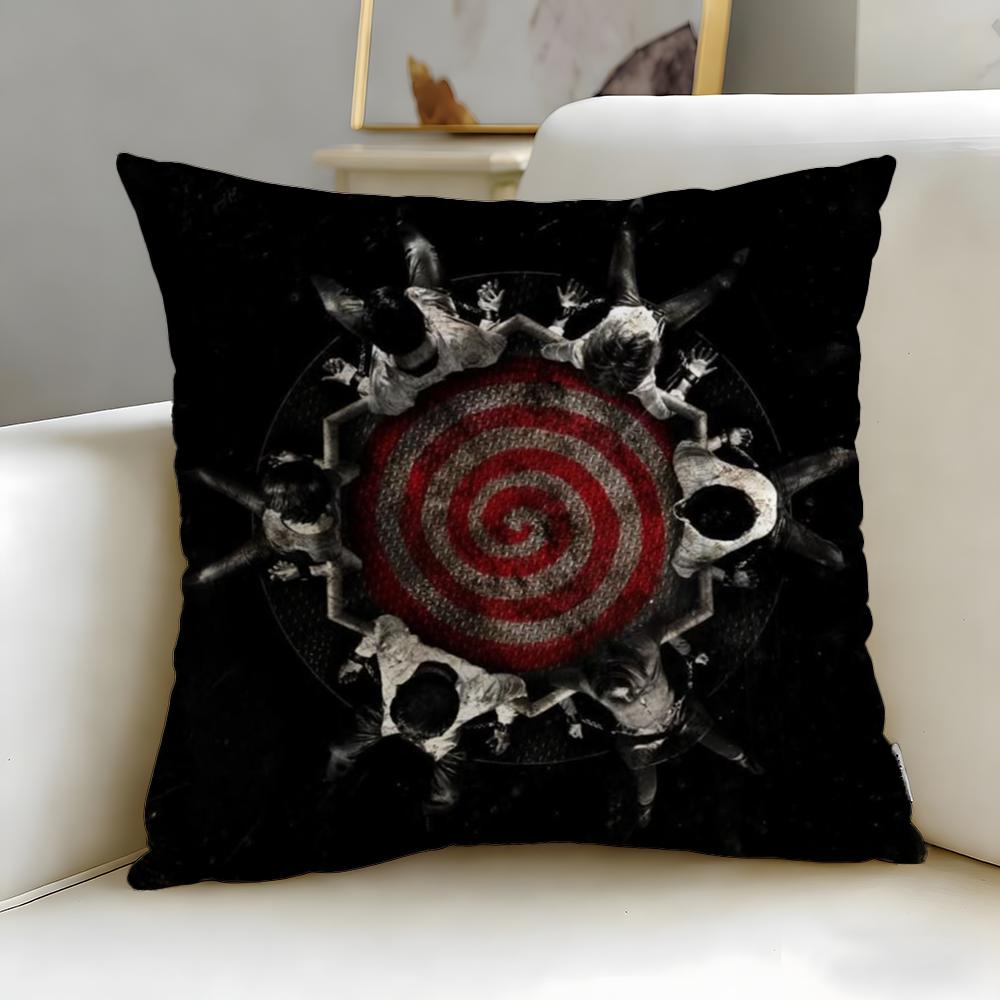 popular movie X Saw X Cushion Cover Soft & Easy-Wash Pillow Case – Versatile for Couch, Bed, Travel and Office