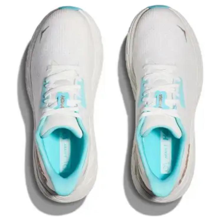 HOKA  Arahi 7 Frost Rose Gold Women Sneakers White 1147851-FTRS