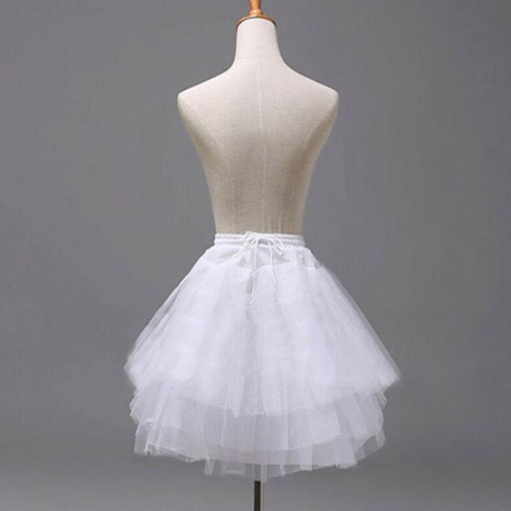 Without Hoop Petticoat Short Crinoline Skirt Fashion Underskirt Crinoline