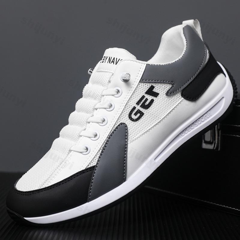 Fashion Summer Men's Sports Shoes 2025 Summer Mesh Breathable Comfortable Non Slip Casual Shoes Outdoor Running Sports Shoes Sneakers