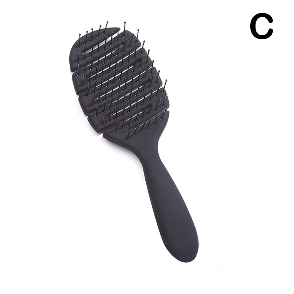 Hairbrush Hollow Out Hair Brush Scalp Massage Combs Hair Styling Detangler Fast Blow Drying Detangling Tool Wet Curly Hair