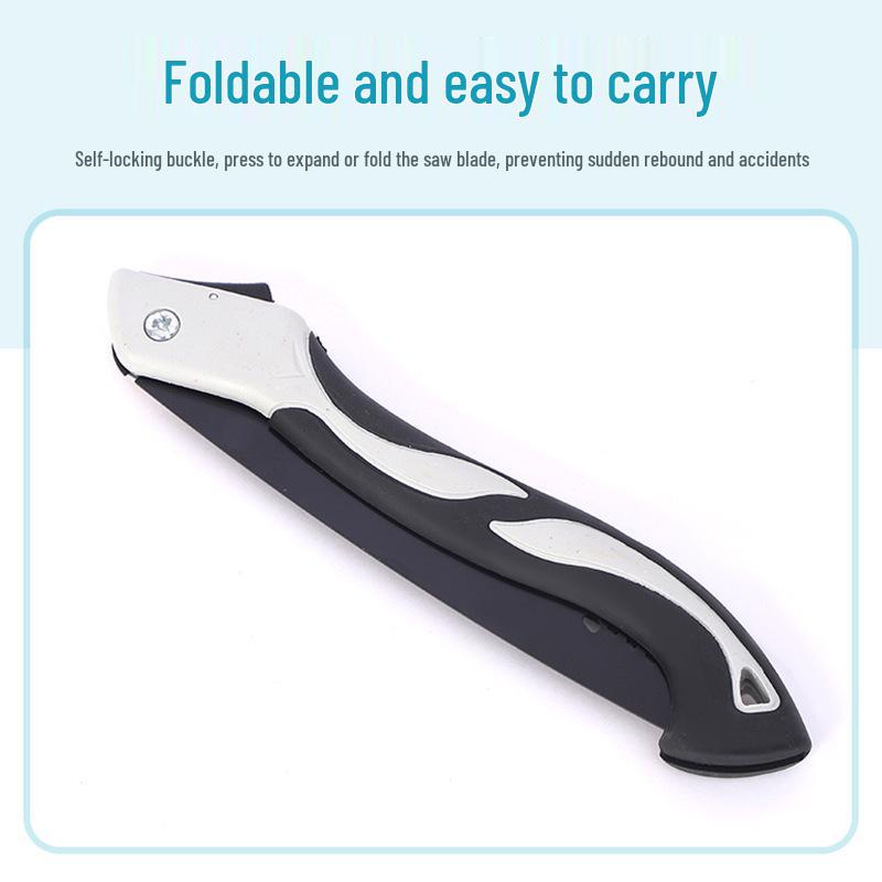 ICH260# Folding Pruning Saw for Woodworking, Gardening, and Outdoor Use