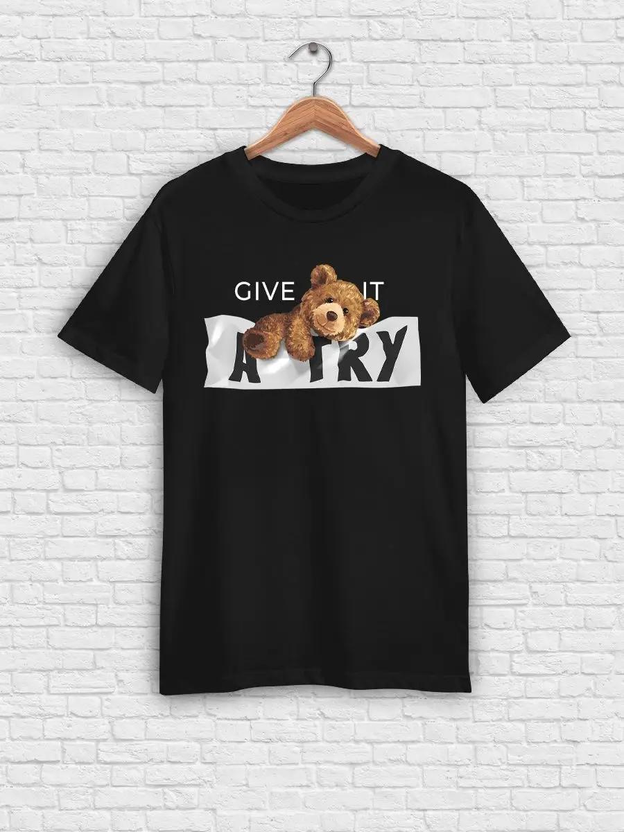 Smiling Critters printed T-shirt 3XL