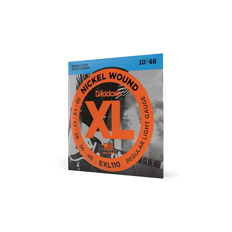 D'Addario Electric Guitar Strings XL Nickel .010-.046 Regular Light EXL110 [Domestic Genuine Product]