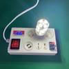 Multifunctional Electric Power Meter For LED Light Testing Voltage And Wattage Up To 600W With Various Socket Types