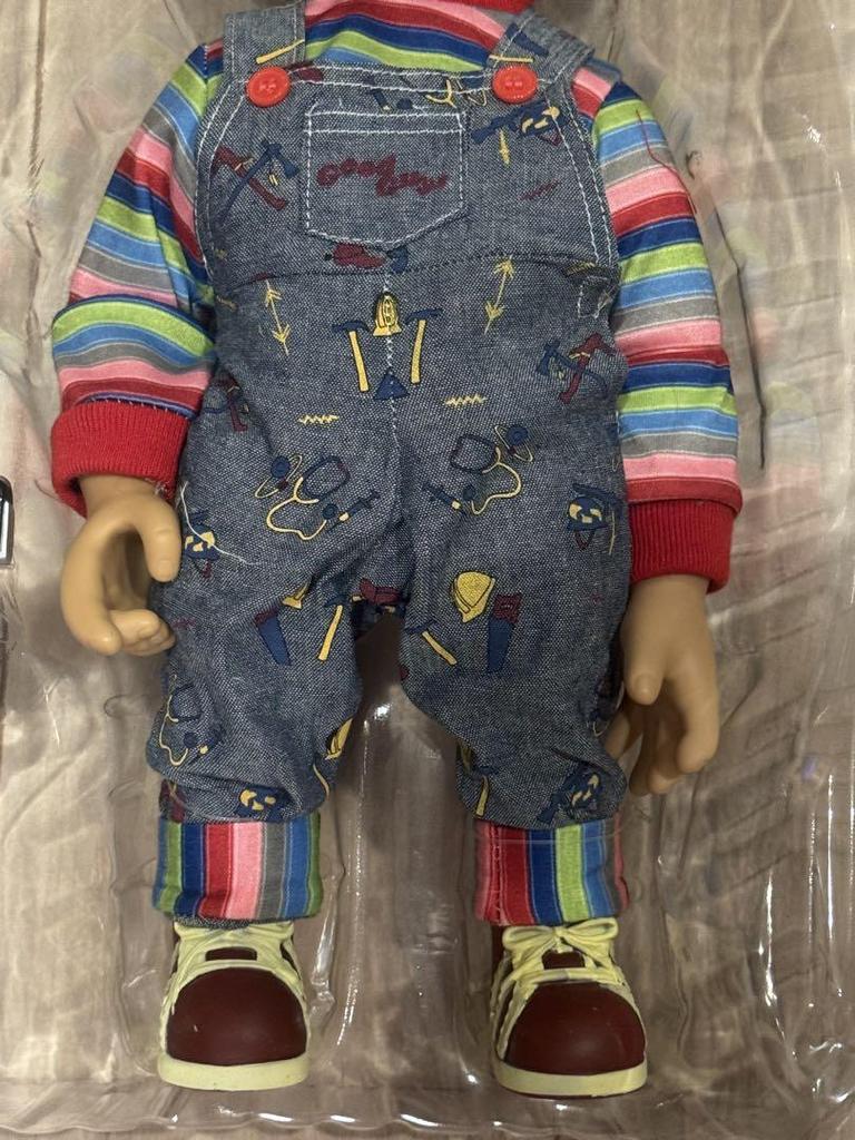 [POUŽITÉ] Figurka Chuckyho, v životní velikosti, 38 cm vysoká, Dětská hra