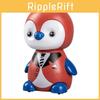 Plastic Pressing Penguin Toy With Rebound Mechanism For Kids Interactive Play