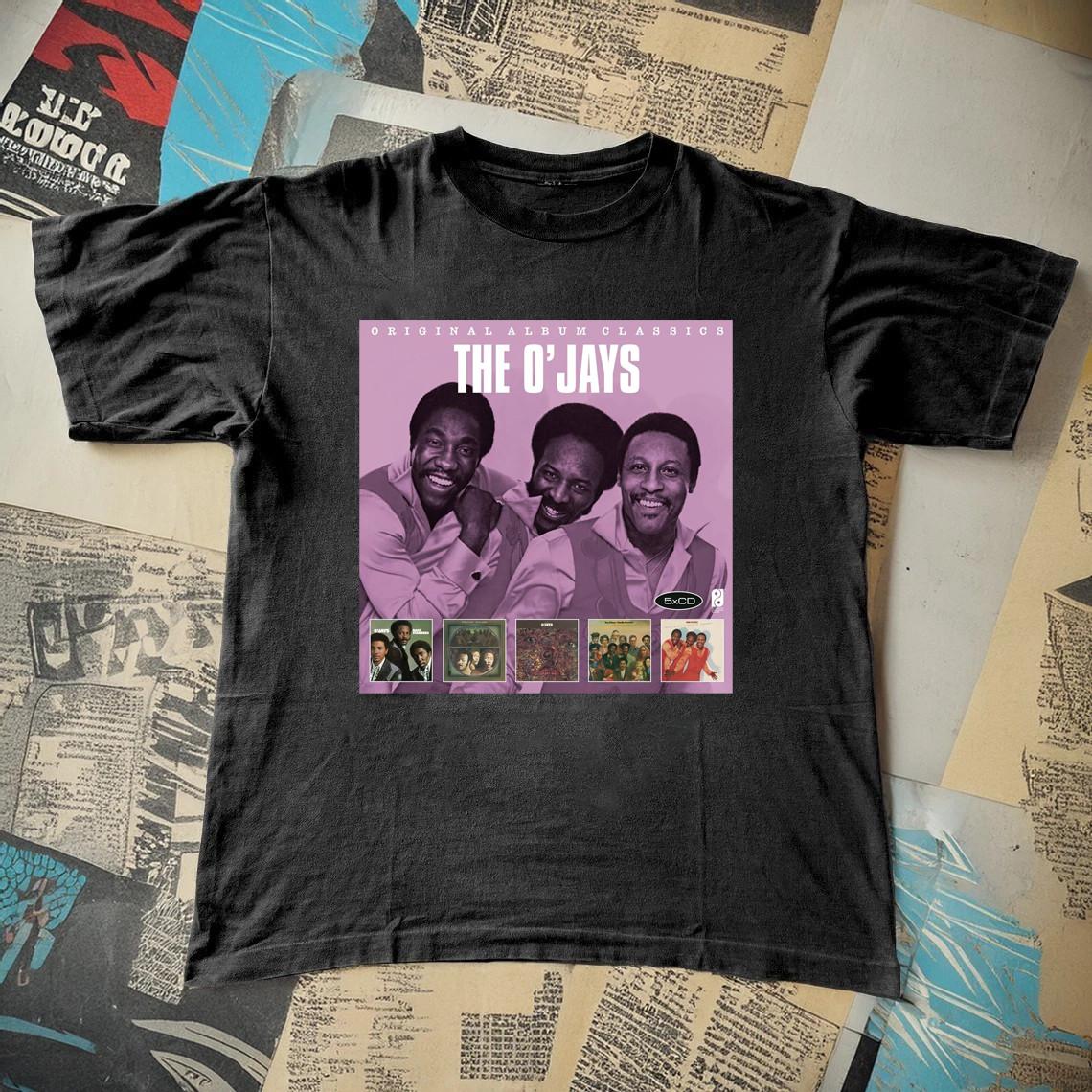 O Jays, The - Original Album Classics Black Cotton Shirt S-5XL L782 XXL