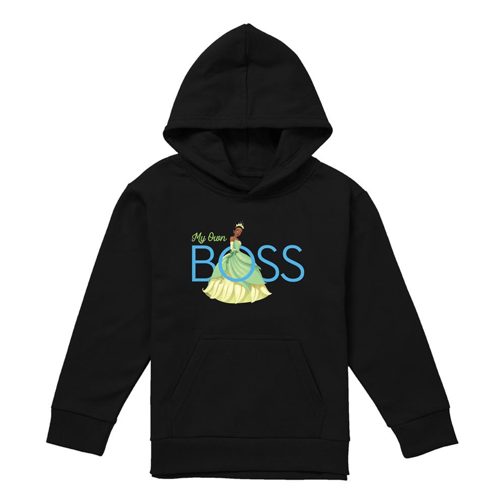 The Princess and the Frog Childrens/Kids My Own Boss Tiana Heather Hoodie
