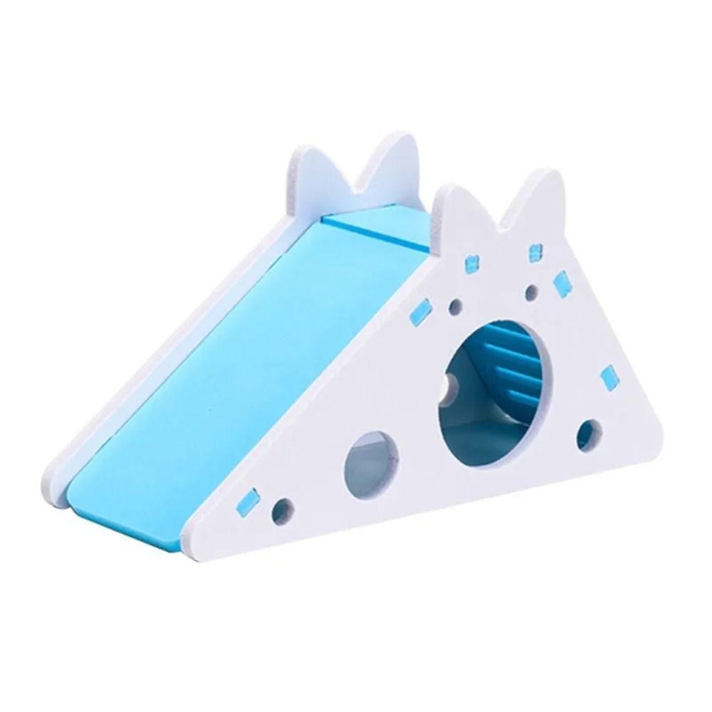 New PVC Hamster Slide DIY With Ladder And Slide Hamster House Assembled Hamster Accessories For Small Pets