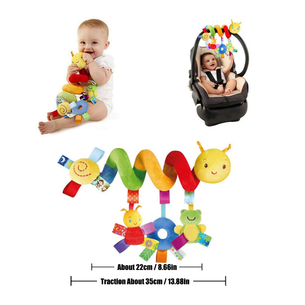 Colorful Label Bed for Babies Hanging Comfort Toys Safe Soft Infant Bedding Nursery Decor